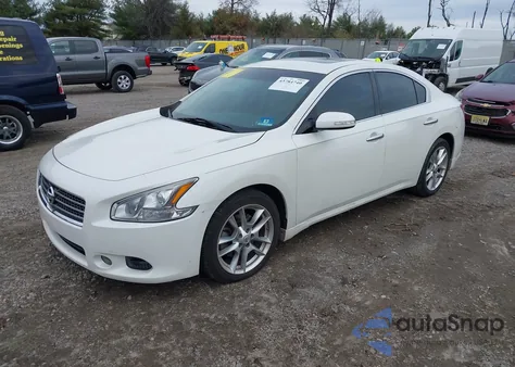 2010 Nissan Maxima 3.5 Sv z USA, uszkodzony, nr VIN 1N4AA5APXAC846121